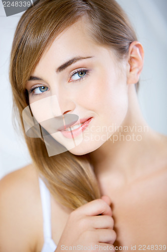 Image of Cute Teenage Girl