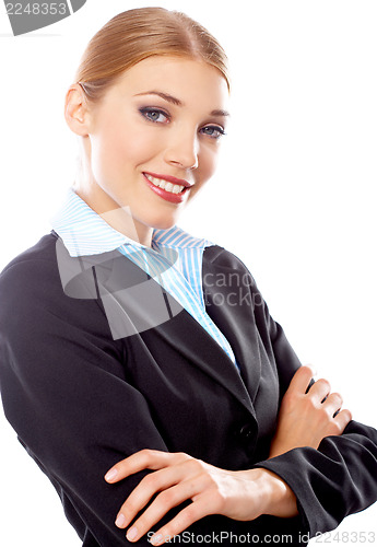Image of Blond Businesswoman