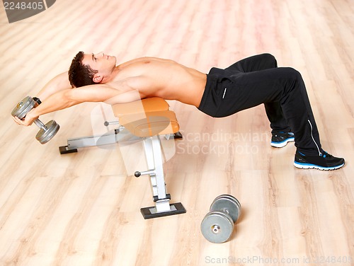 Image of Man at the gym