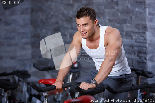 Image of Man at the gym