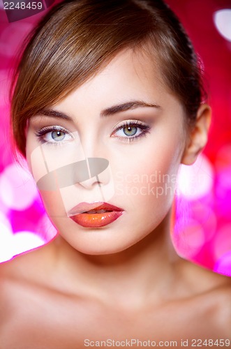 Image of Cute Teenage Girl