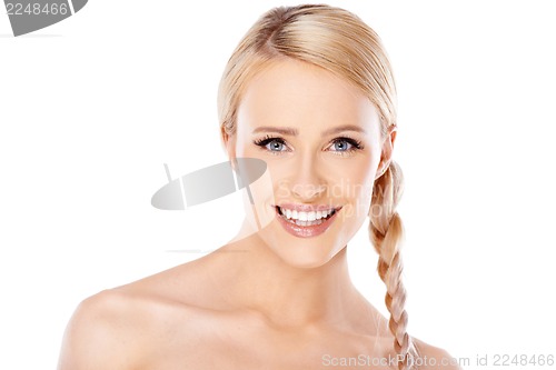 Image of Beauty portrait of blond woman