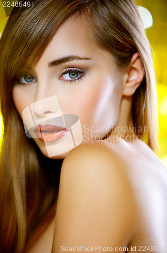 Image of Cute Teenage Girl