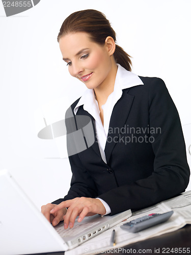 Image of Cute Business Woman
