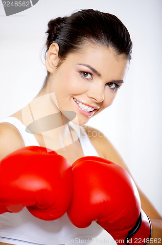 Image of Boxing Girl