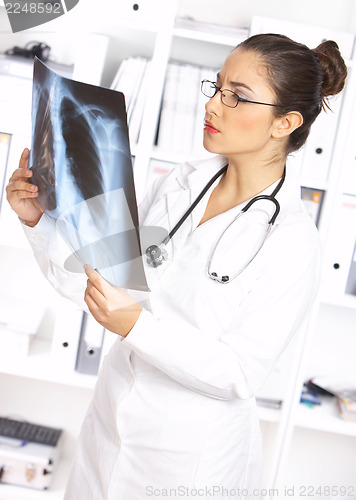 Image of Female doctor in surgery