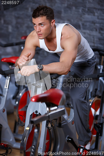 Image of Man at the gym