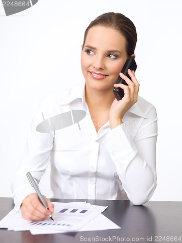 Image of Cute Business Woman