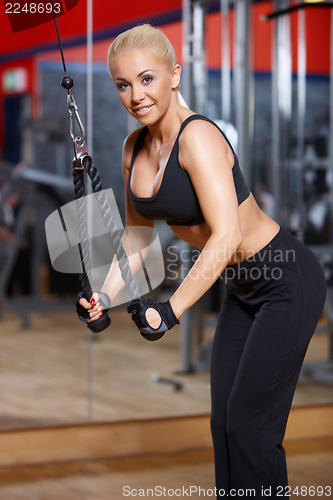 Image of Woman at the gym