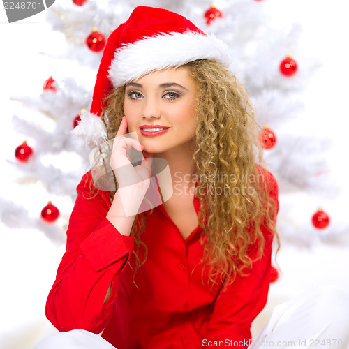 Image of Christmas Blond Chick