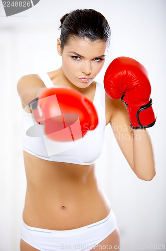 Image of Boxing Girl