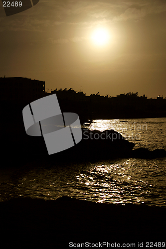 Image of Sunset Over Crete