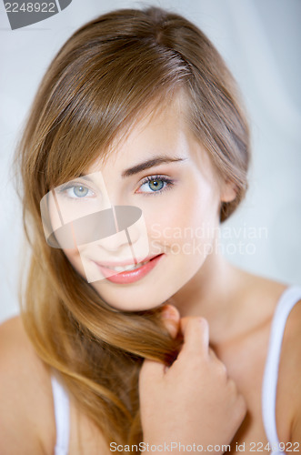Image of Cute Teenage Girl