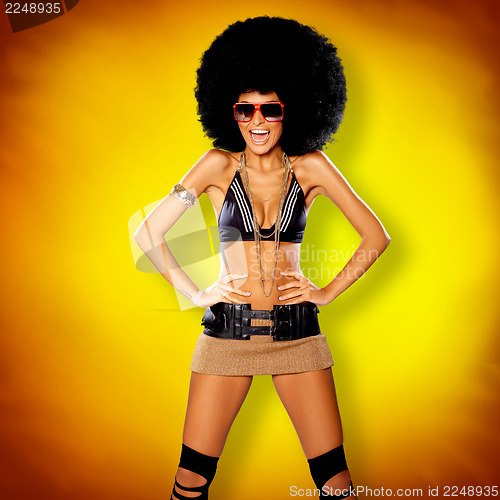 Image of Afro Girl
