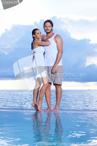 Image of Couple at Maldives