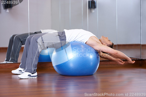 Image of Man at the gym