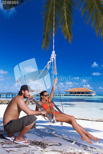 Image of Couple at Maldives