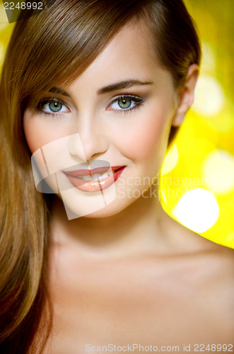 Image of Cute Teenage Girl