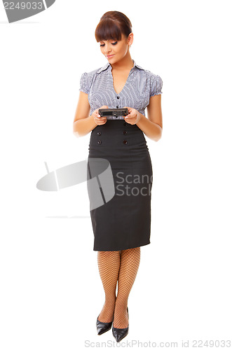 Image of Business Woman on the phone
