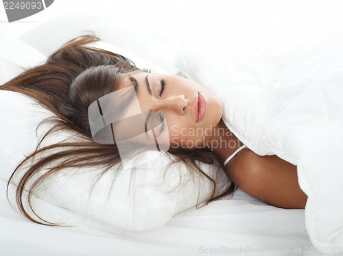 Image of Beauty in Bed