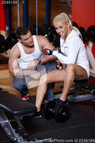 Image of Couple at the gym