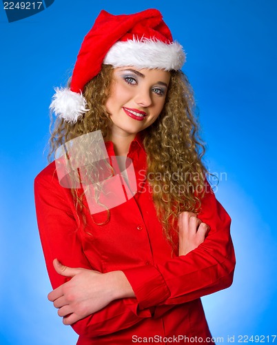 Image of Christmas Blond Chick