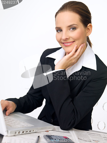 Image of Cute Business Woman