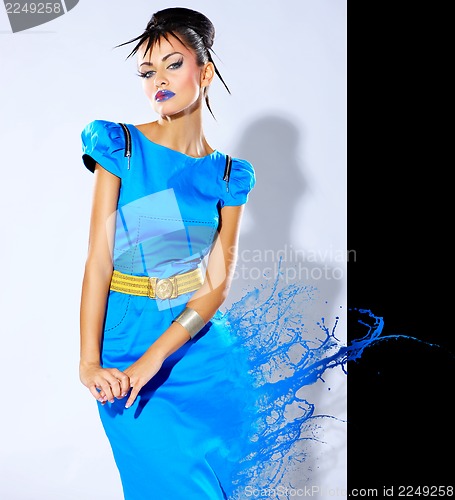 Image of Female fashion model
