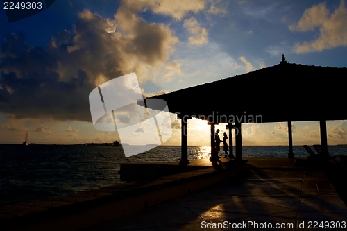 Image of Couple at Maldives