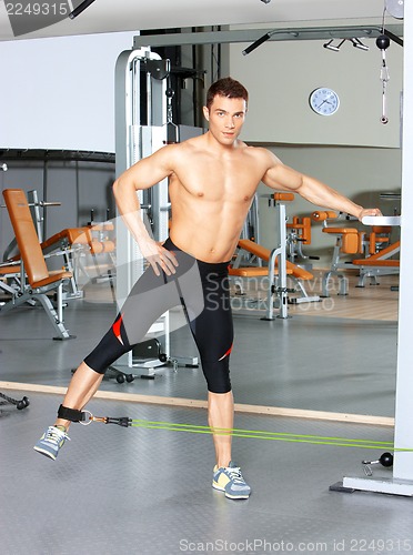 Image of Man at the gym