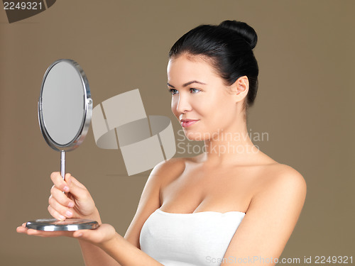 Image of Beauty on natural background
