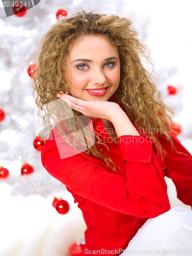 Image of Christmas Blond Chick