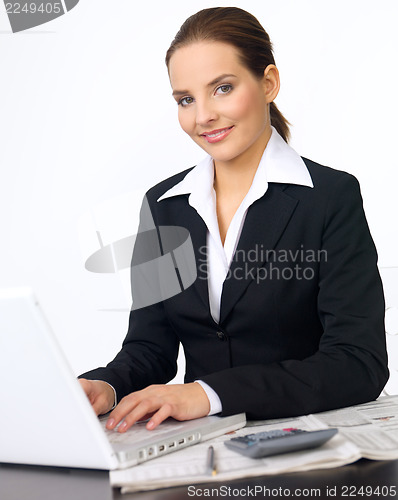 Image of Cute Business Woman