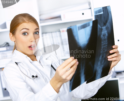 Image of Female doctor in surgery