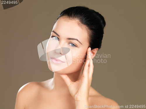 Image of Beauty on natural background