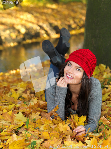 Image of Beauty during autumn