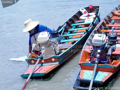 Image of Two boats in Bangkok