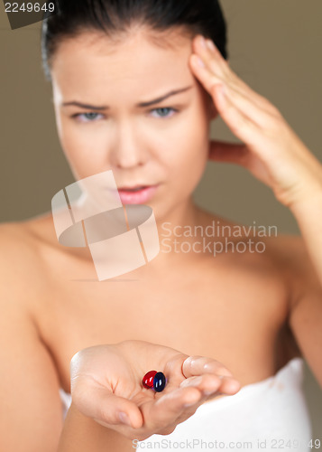 Image of Beauty on natural background