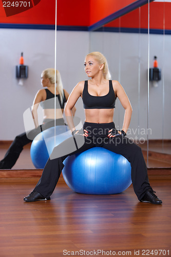 Image of Woman at the gym