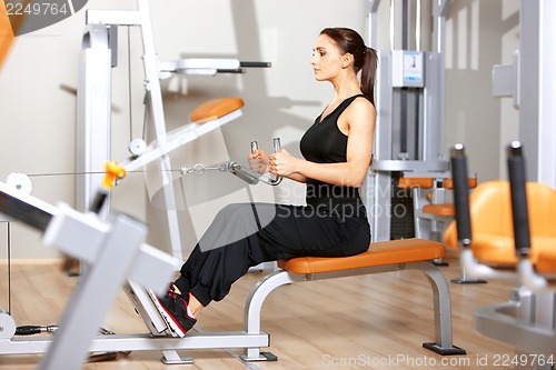 Image of Woman at the gym