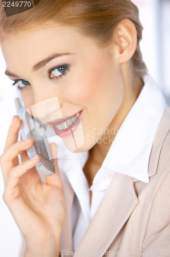 Image of Business Woman in Office