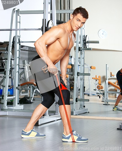 Image of Man at the gym