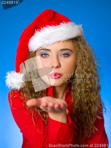 Image of Christmas Blond Chick