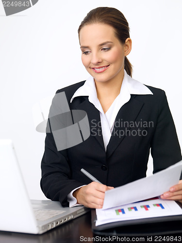 Image of Cute Business Woman