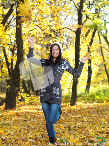 Image of Beauty during autumn