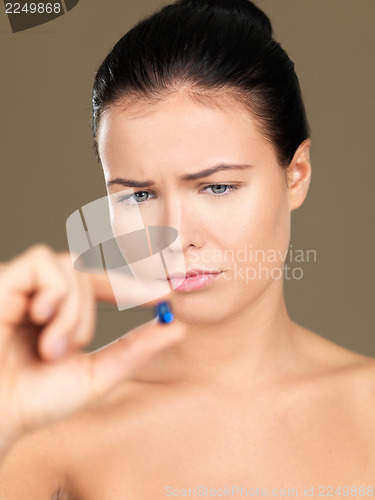 Image of Beauty on natural background