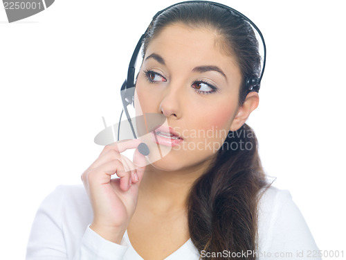 Image of Girl with headphones