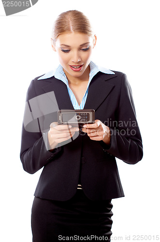 Image of Blond Businesswoman