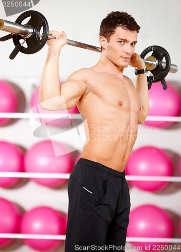 Image of Man at the gym