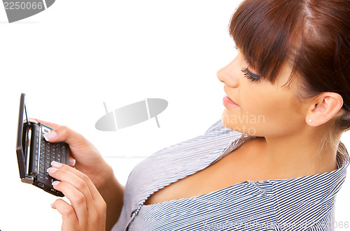 Image of Business Woman on the phone